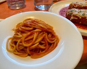 Side of spaghetti  at Wynn Hotel - Sinatra in Las Vegas