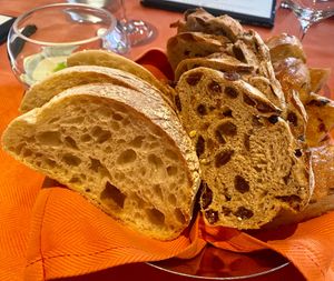 Bread basket  at Wynn Hotel - Sinatra in Las Vegas