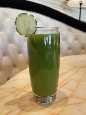Green juice  at Wynn Hotel - Terrace Pointe Cafe in Las Vegas