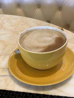 Mocha latte w/ oat milk   at Wynn Hotel - Terrace Pointe Cafe in Las Vegas