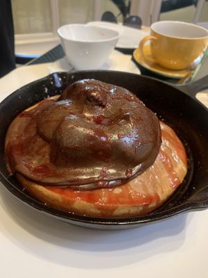 This was enough for the two of us !  at Wynn Hotel - Terrace Pointe Cafe in Las Vegas