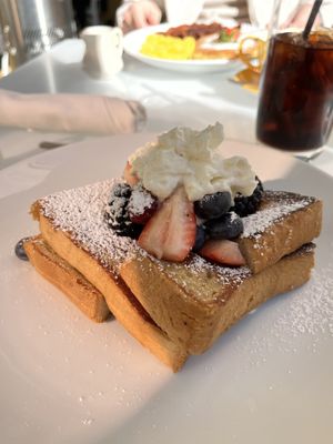 came with vegan butter and maple syrup (not pictured)   at Wynn Hotel - Terrace Pointe Cafe in Las Vegas