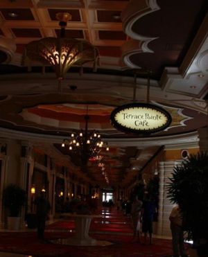 Outside at Wynn Hotel - Terrace Pointe Cafe in Las Vegas