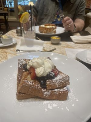 French toast  at Wynn Hotel - Terrace Pointe Cafe in Las Vegas