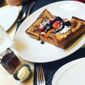 French toast...just wow at Wynn Hotel - Terrace Pointe Cafe in Las Vegas
