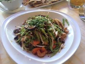 Red & White Quinoa Stir Fry at Wynn Hotel - Terrace Pointe Cafe in Las Vegas