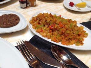 Country potatoes at Wynn Hotel - Terrace Pointe Cafe in Las Vegas