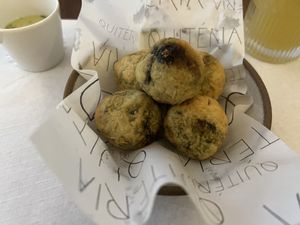 Rice cakes  at Quitéria in Rio De Janeiro