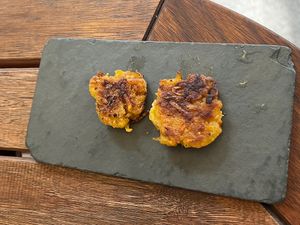 Sweet potato hash   at Quitéria in Rio De Janeiro