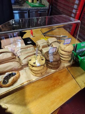 Freshly baked goods at Rons Coffee House in South East London