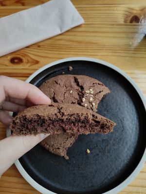 Vegan Nutella Cookie at Rons Coffee House in South East London