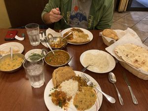 Plenty of delicious vegan options - just ask the staff  at Taste of Punjab in Kissimmee