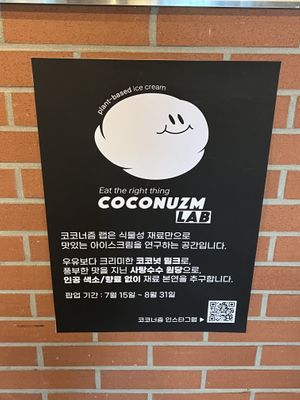 plant based ice cream   at Coconuzm - 코코넛즘 in Seoul