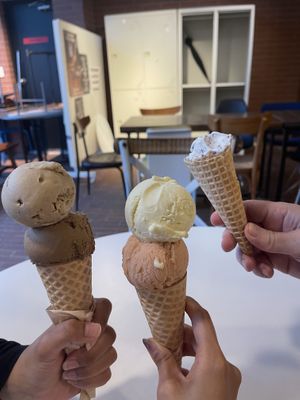 They also have cones  at Coconuzm - 코코넛즘 in Seoul