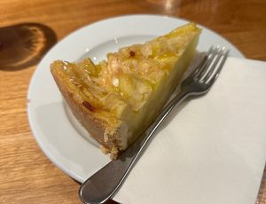 Veganer Apfelkuchen  at Schloss Burgdorf in Burgdorf