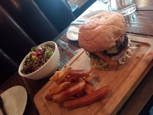 Plant based vietnamese burger at Wtf Plant? in Cape Town