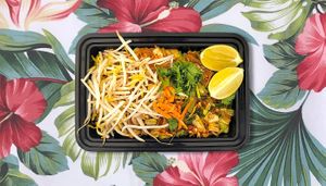 Vegan Pad Thai. at Mile High Thai - Vegan in Denver