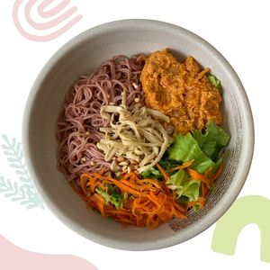 Mix Noodle w. Cashew Tomato Dressing. at Healthy Choice in Ho Chi Minh City