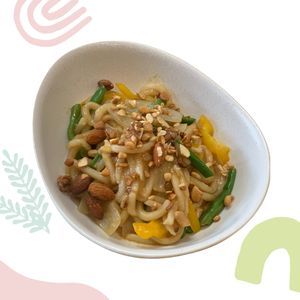 Teriyaki Vegetable Udon at Healthy Choice in Ho Chi Minh City