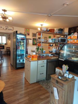 Inside at KunstkAFFEe in Cologne