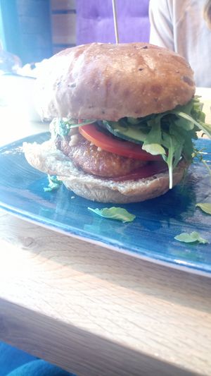 Bilbao burger at Le Burger in Gmunden