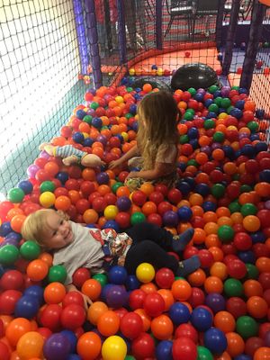 Ball pit at PlayTown in Southport