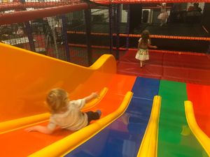 Slides at PlayTown in Southport