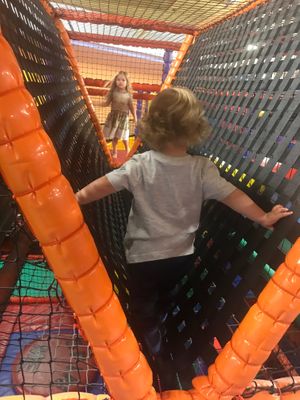 Cargo nets at PlayTown in Southport