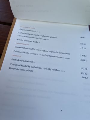   at Restaurace Maříž in Slavonice