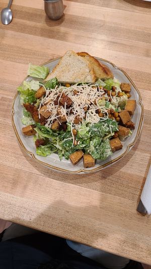 Caesar Salad at The Clever Rabbit in Edmonton