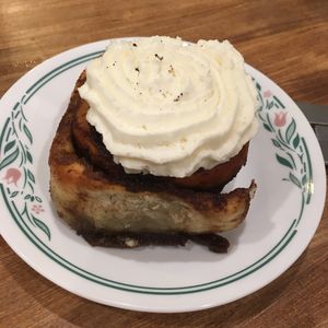 Best vegan cinnamon roll Ever!!!  at The Clever Rabbit in Edmonton