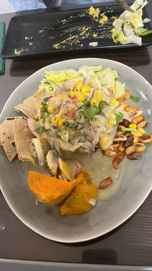 vegan ceviche at Lazarte Latin American Food in Salzburg