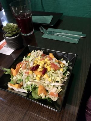 Mixed salad  at Lazarte Latin American Food in Salzburg