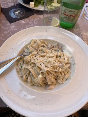Tagliatelle  at Pizzeria Rocco in Hvar
