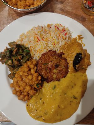 Plate of curry! at Shahi Pakwaan in North London