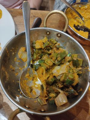 Bhindi Bhaaji at Shahi Pakwaan in North London