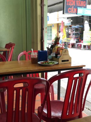 Table  at Khanh Ly Vegetarian Food in Phu Quoc