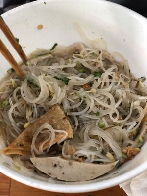 Hu Tieu Kho  at Khanh Ly Vegetarian Food in Phu Quoc