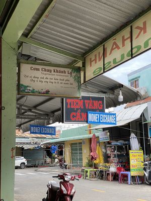 sign outside   at Khanh Ly Vegetarian Food in Phu Quoc