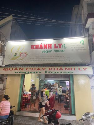 Basic and simple restaurant.  Big food was good!  at Khanh Ly Vegetarian Food in Phu Quoc