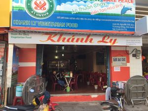 From outside at Khanh Ly Vegetarian Food in Phu Quoc
