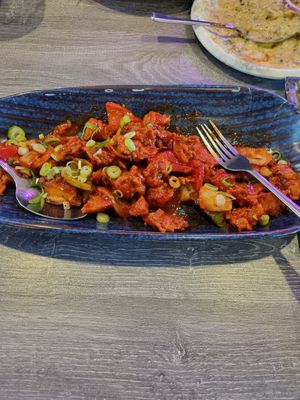 Chilli chicken at Soho Tavern in Kibblesworth
