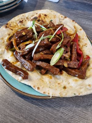 Veg kebab at Soho Tavern in Kibblesworth