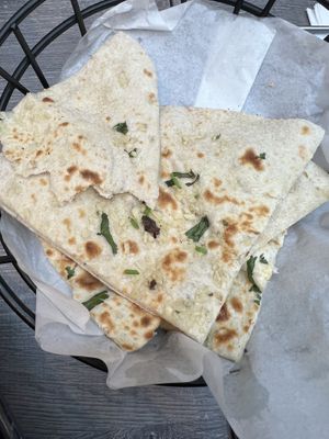 Garlic naan   at Soho Tavern in Kibblesworth