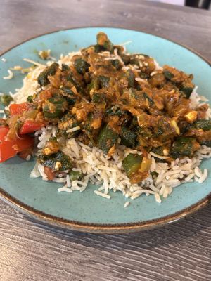 Okra curry   at Soho Tavern in Kibblesworth