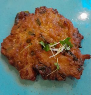 Onion bhaji, as for it to be made vegan. at Soho Tavern in Kibblesworth