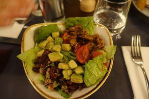 Starter salad at Disneyland - Silver Spur in Chessy