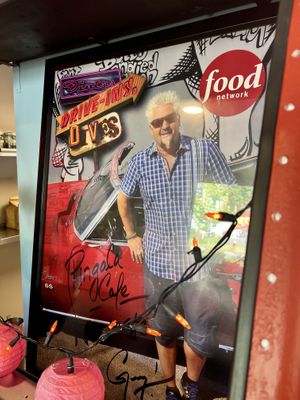 Guy Fieri approved  at Pingala Cafe & Eatery in Burlington