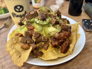 Nacho Cheesier Nachos  at Pingala Cafe & Eatery in Burlington