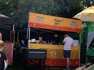 Market stall at event   at Mamas Ktchn in East London